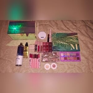 Assorted Makeup Set with Lipsticks and Palettes